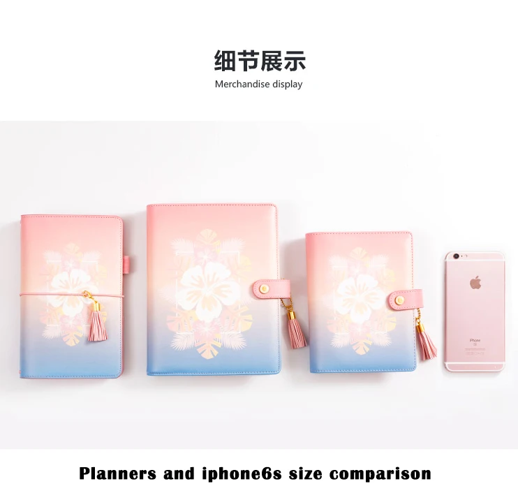 Dokibook Lovedoki, новинка,, А5, А6, блокнот, планировщик, план, kawaii, сделай сам, канцелярские принадлежности,, розовые цветы, Органайзер