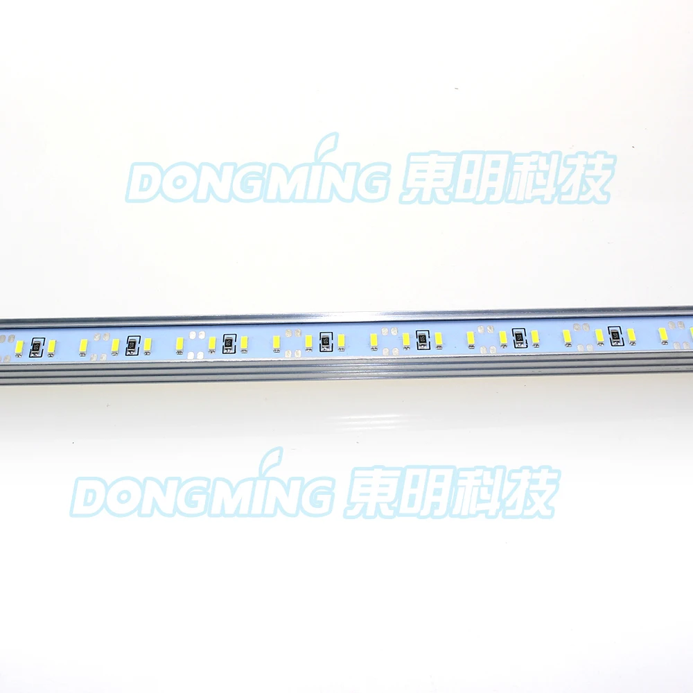 20 шт./лот 100 см luces strip 4014 led bar U/V groove light non waterproof 144leds/m DC 12V tube hard 1m | Лампы и освещение
