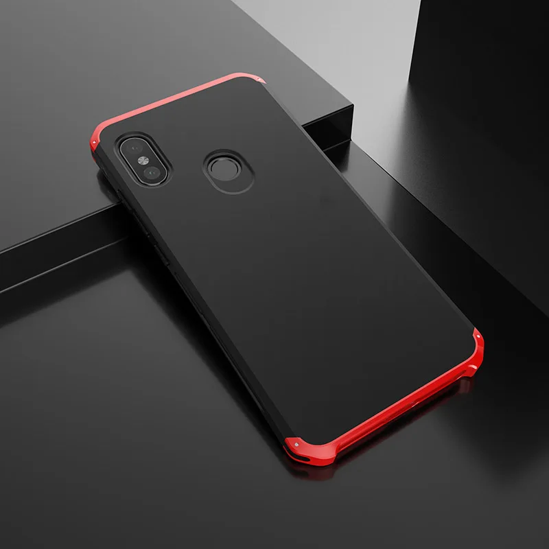 Phone Case For Xiaomi Redmi Note 5 Aluminum Metal Frame Hard Plastic Back Cover Fundas Perfect Feeling |