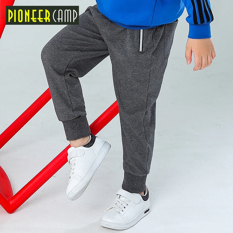Pioneer kids/Новинка весенние спортивные штаны для мальчиков детские брюки Модные