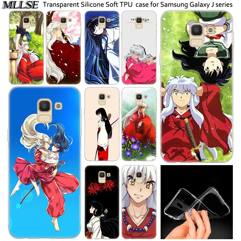 Хит продаж мягкий силиконовый чехол аниме Inuyasha для Samsung Galaxy J2Pro J4 J6 J8 2018 J3 J5 J7 2016 2017EU