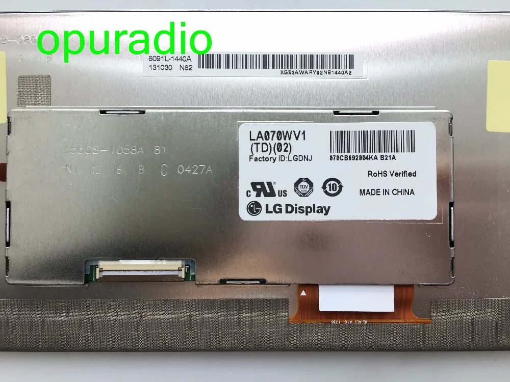 Фирменная новая Оригинальная 7-дюймовая ЖК-панель LA070WV1 (TD) (02) LA070WV1-TD02 для