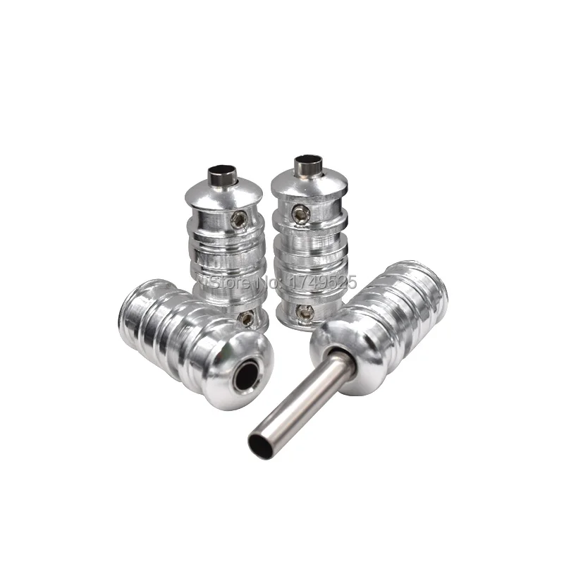 Тату 5 шт./лот Профессиональные алюминиевые ручки серебристого цвета для тату