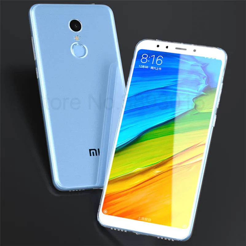 Ультратонкий прозрачный силиконовый чехол s для Xiaomi Redmi 5 Redmi 5 Plus, мягкий прозрачный ТПУ чехол для Redmi5 Redmi5plus, защитный чехол