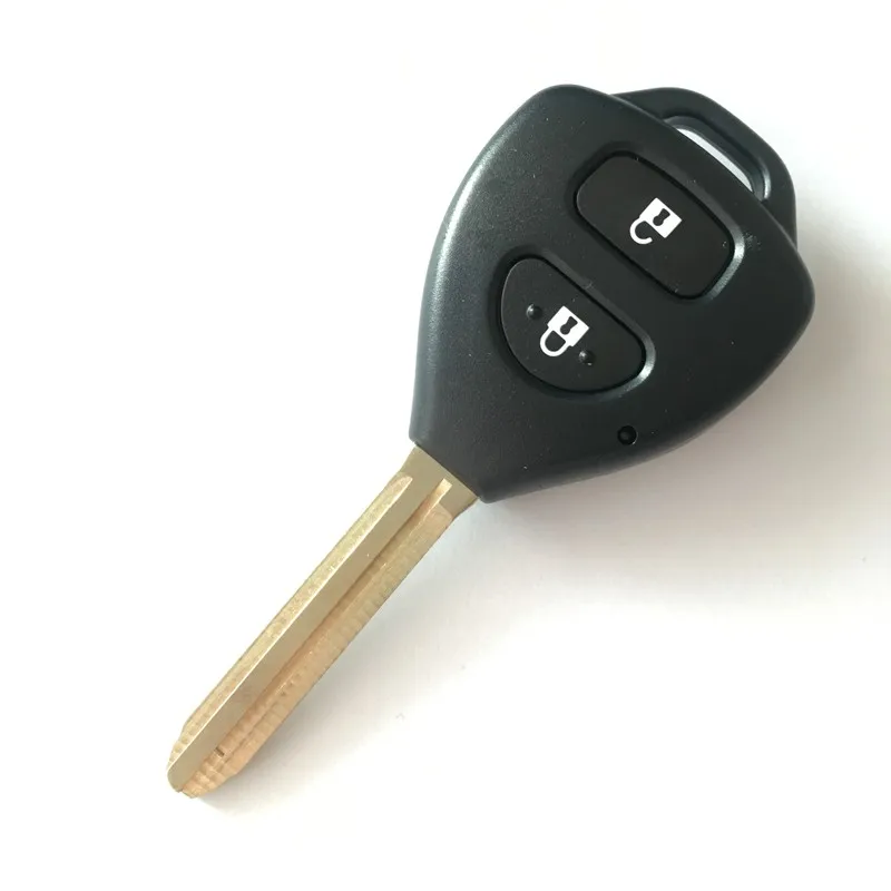 2 кнопки дистанционного ключа для Европы Денсо Запальные свечи Toyota 2006 2007 2008 2009 2010 RAV4 4D67 чип 433 МГц