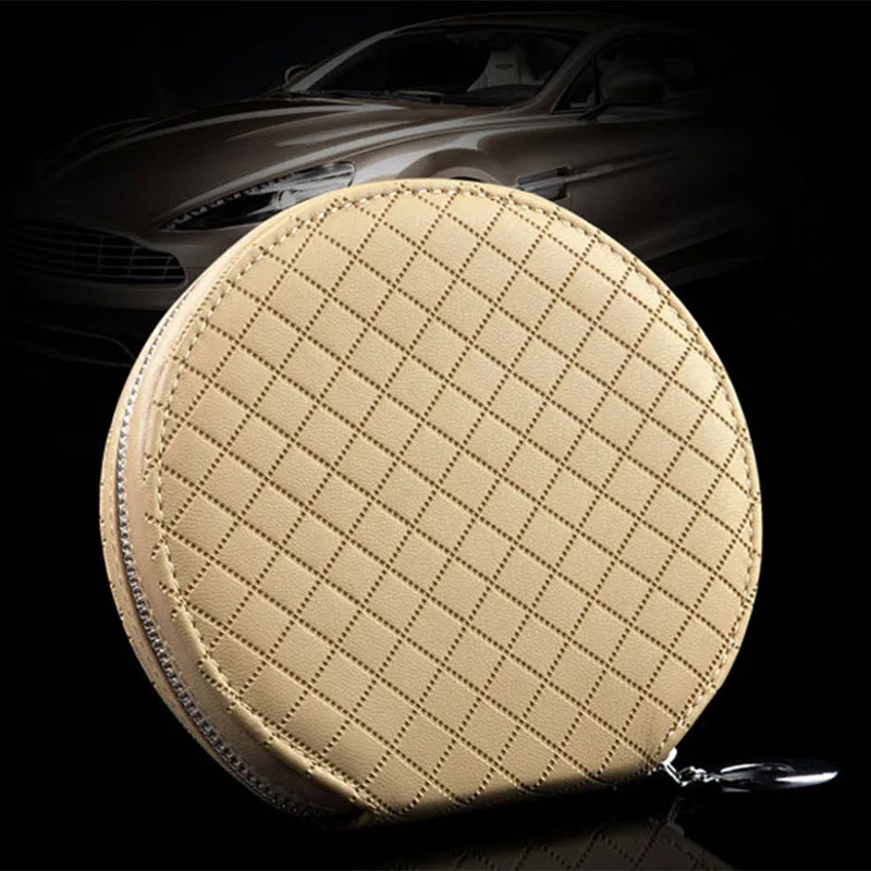 Портативная Новая модная Автомобильная решетчатая коробка для CD-дисков DVD-чехла