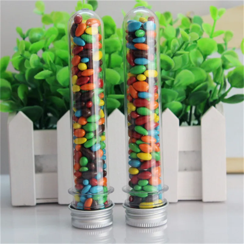 5/25/50 шт./лот 40 мл пластиковая пробирка Skittles конфетная коробка для детского душа
