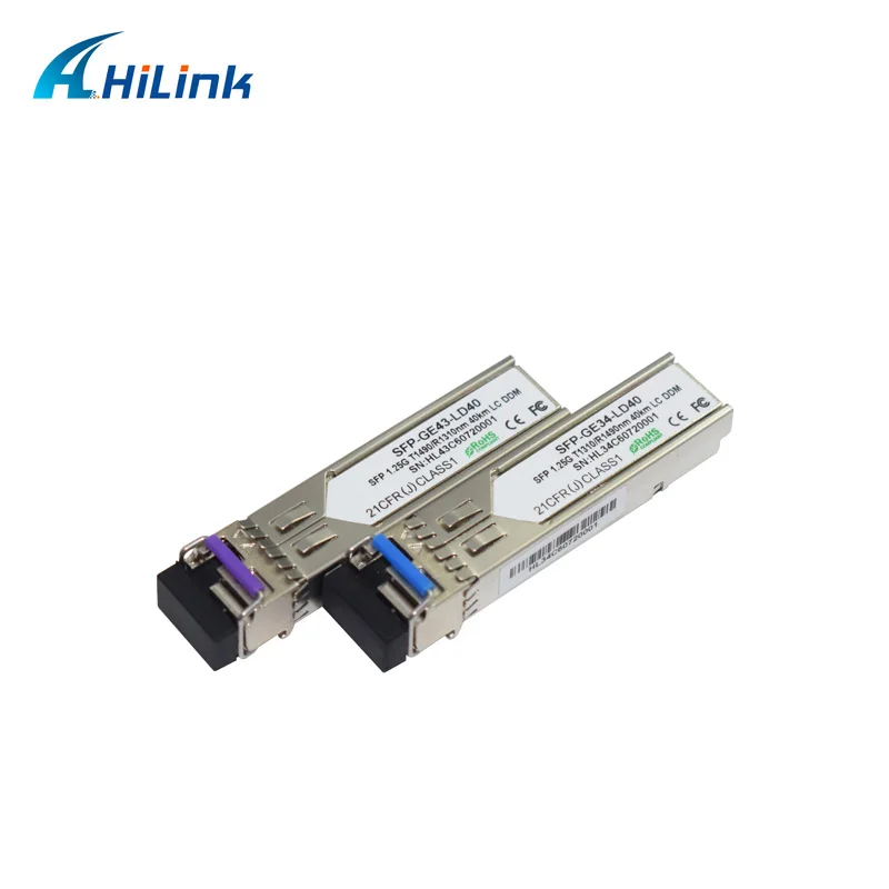 Бесплатная доставка! Медиаконвертер совместим с 1 25G BIDI SFP 40Km 1310/1490nm SC разъем c ddm|media