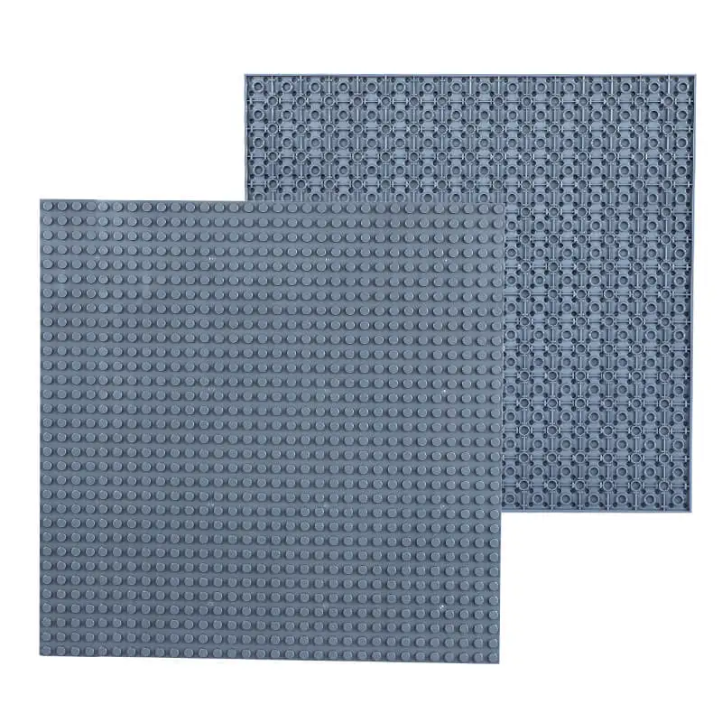 Dark Gray Высококачественные двухсторонние опорные пластины 32*32 точек для маленьких кирпичей DIY строительные блоки Базовая пластина совместима с классическими блоками - Цвет: Dark Gray