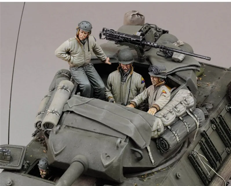 1/35 каучуковая фигурка модель комплект Unassambled Неокрашенная 00281|Наборы для сборки
