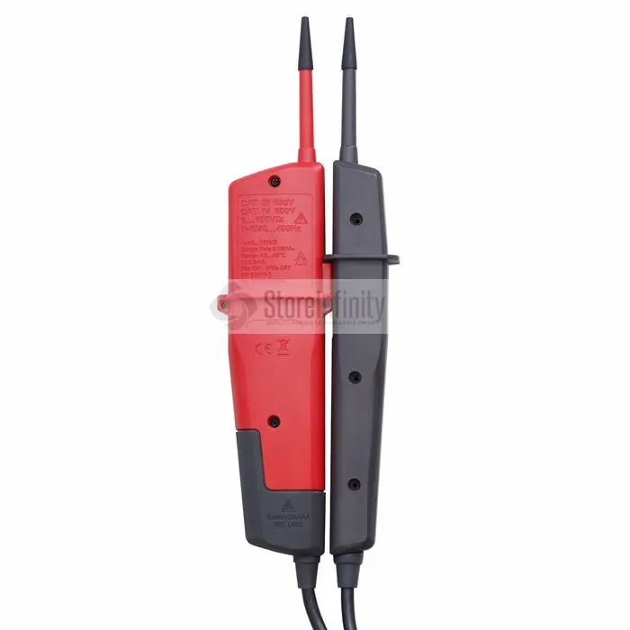 UNI-T UT18B UT18C Авто Диапазон измеритель напряжения непрерывности RCD тестер ЖК-дисплей/светодиодный детектор DE