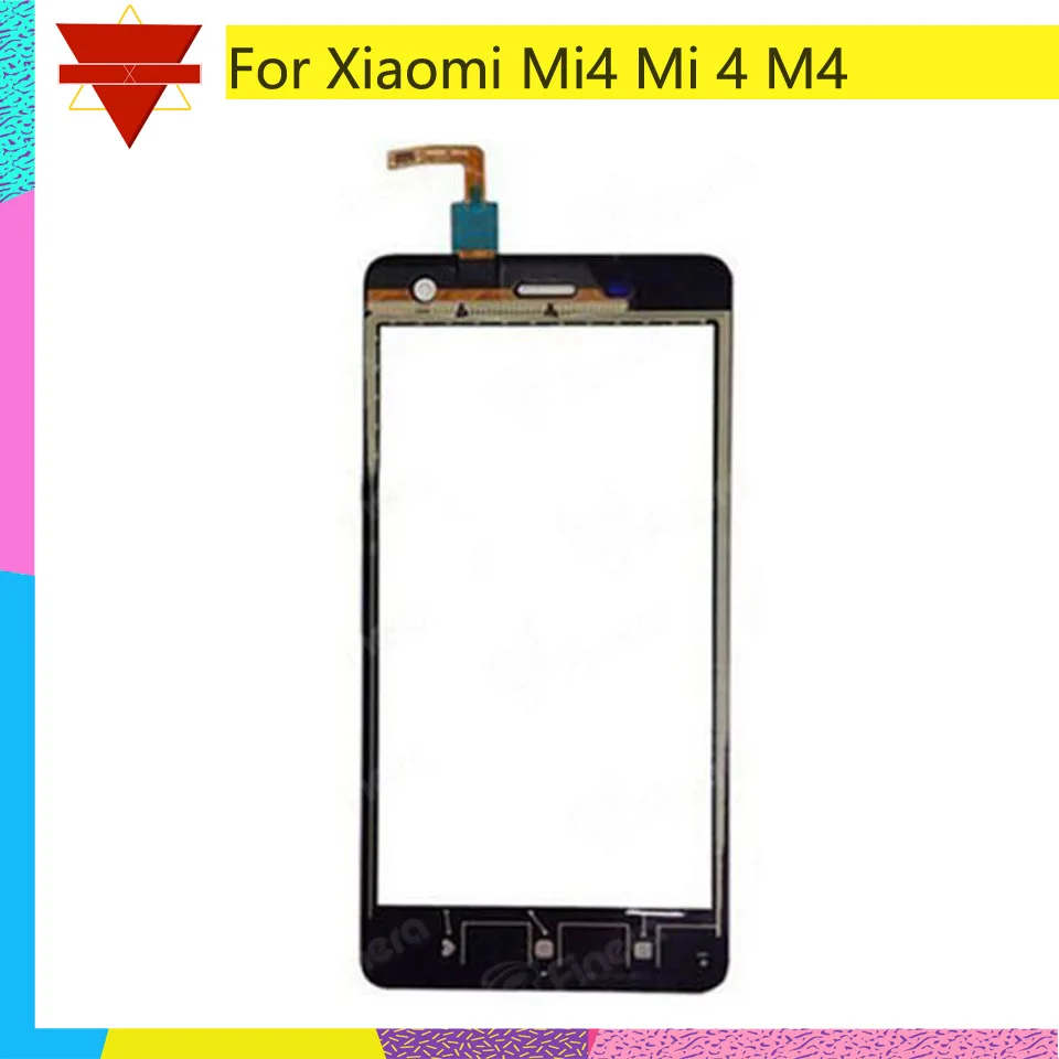 10 шт  Лот Оригинал mi 4 Передняя панель 5 0 &quotдля Xiao M4 сенсорный экран ЖК дисплей