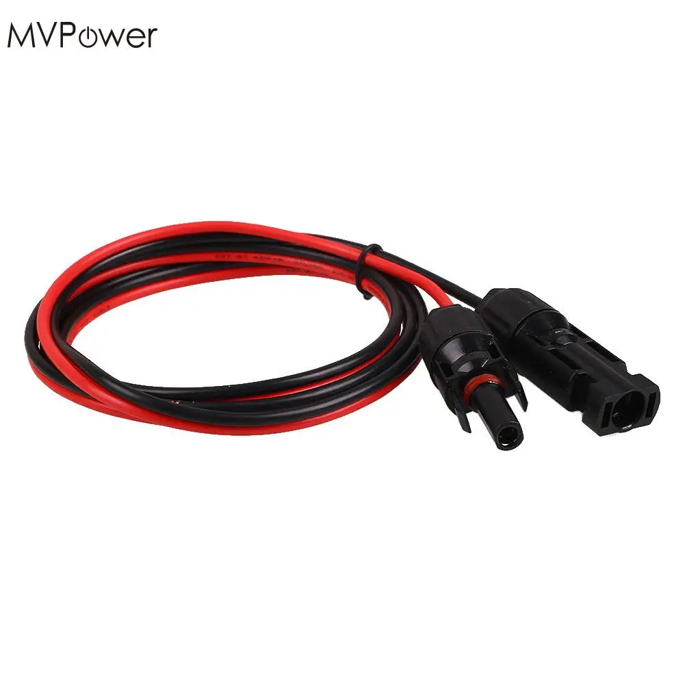 Mvpower 1.2 м Панели солнечные удлинитель Провода шнур с MC4 разъёмом AWG Портативный
