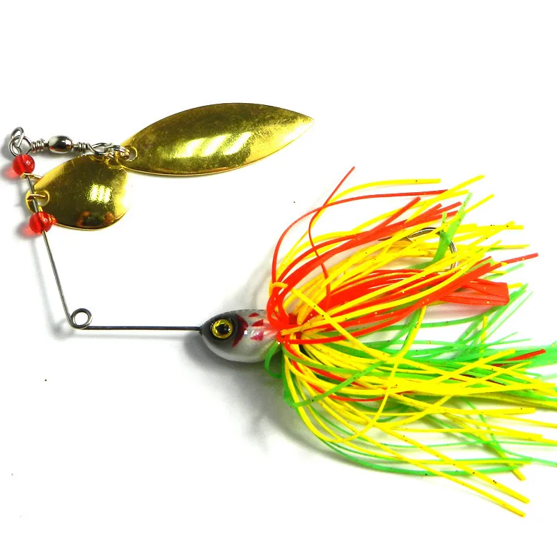 KKWEZVA металлическая рыболовная приманка Спиннербейт 20 5 г Воблер для пресной воды