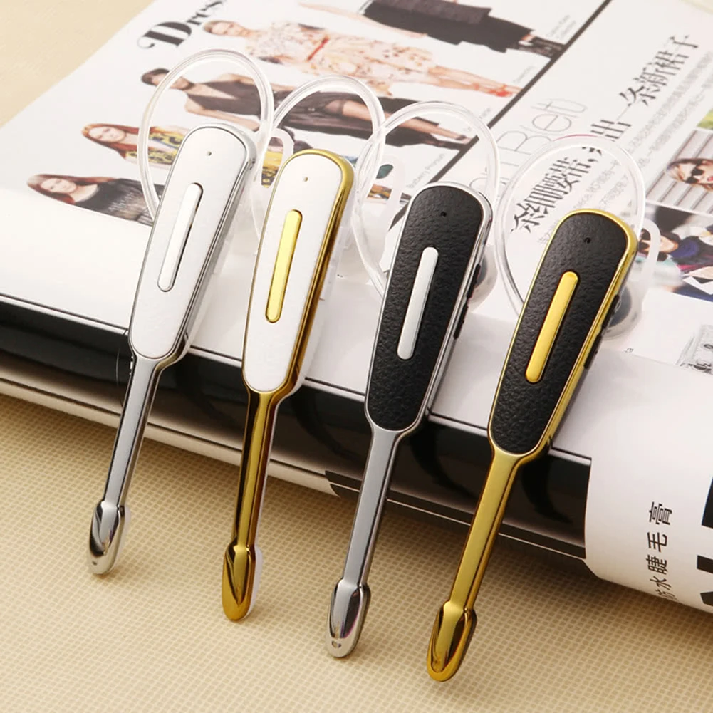 HM1000 Bluetooth Business Sport Earphone In-ear Wireless Stereo BT4.1 Running Earphones Hands-free Pair And Hang Music Play | Электроника