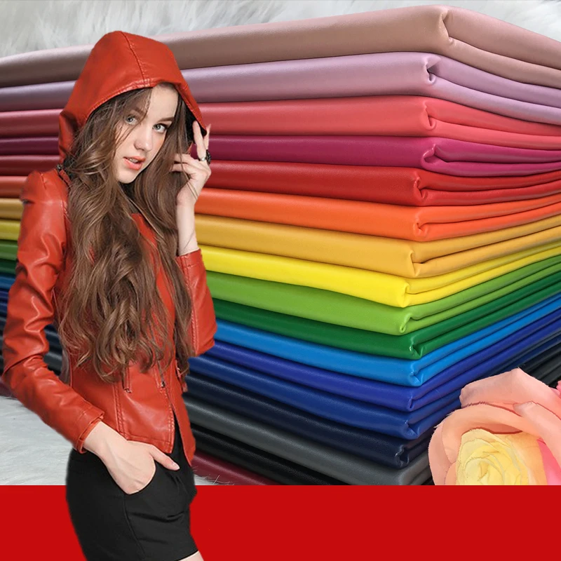 Meetee 50x137 см Pu искусственная кожа ткань мягкая искусственная кожа для шитья DIY Швейные Брюки Одежда Аксессуары AP480