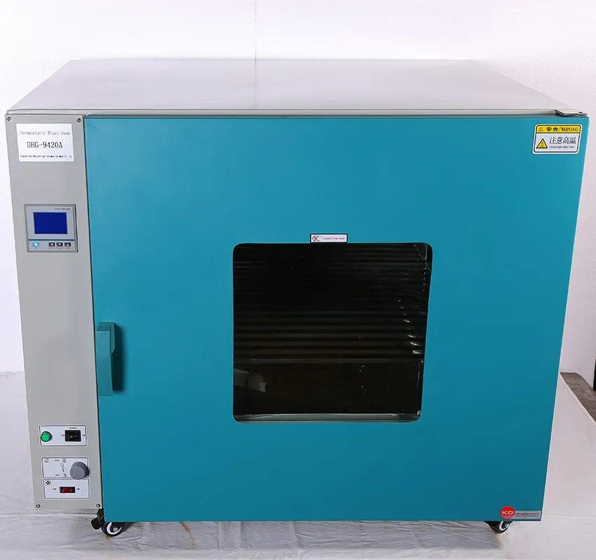 ZOIBKD лучшее качество DHG-9420A 3 полки из нержавеющей стали Настольный горячий воздух циркуляции почвы воздушная печь для высушивания