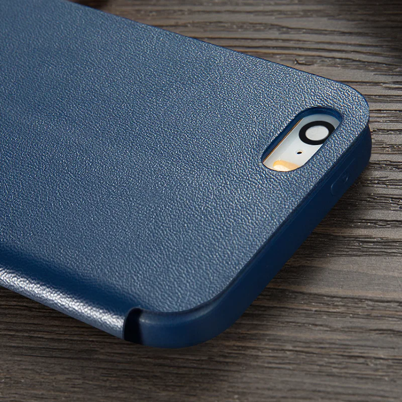 X-Level Флип кожаный чехол для iPhone 5 5S, ультра тонкий ударопрочный бизнес Задняя накладка держатель для телефона, чехол для iPhone 5S 5