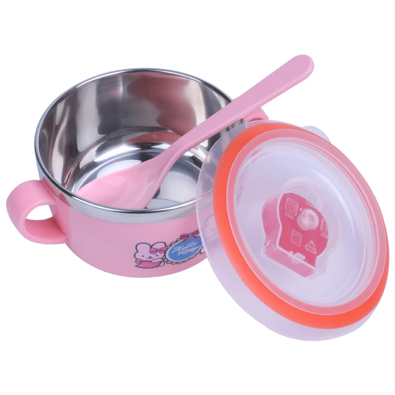 

Toddler Baby Feeding Tableware Kids Plate Bowl Dishes