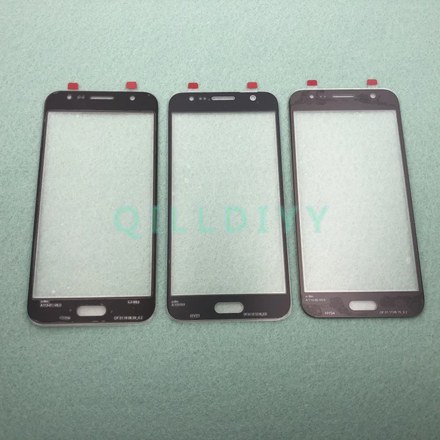 Оригинальный внешний ЖК передний экран Стеклянная крышка объектива Замена для