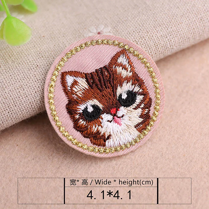 2BT-47228-1 Милые животные, еда, вышивка, пластырь, теплопередача, железо на пришивке, пластыри для одежды, наклейки, декоративные аппликации 47312 - Цвет: 2BT-47228-1