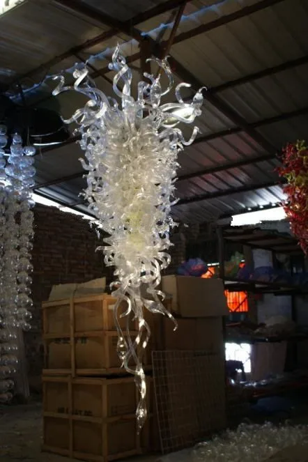 

Living Room Art Decoation Italy Dale Style Chandelier LED Light Source Hand Blown Glass Material Lighting