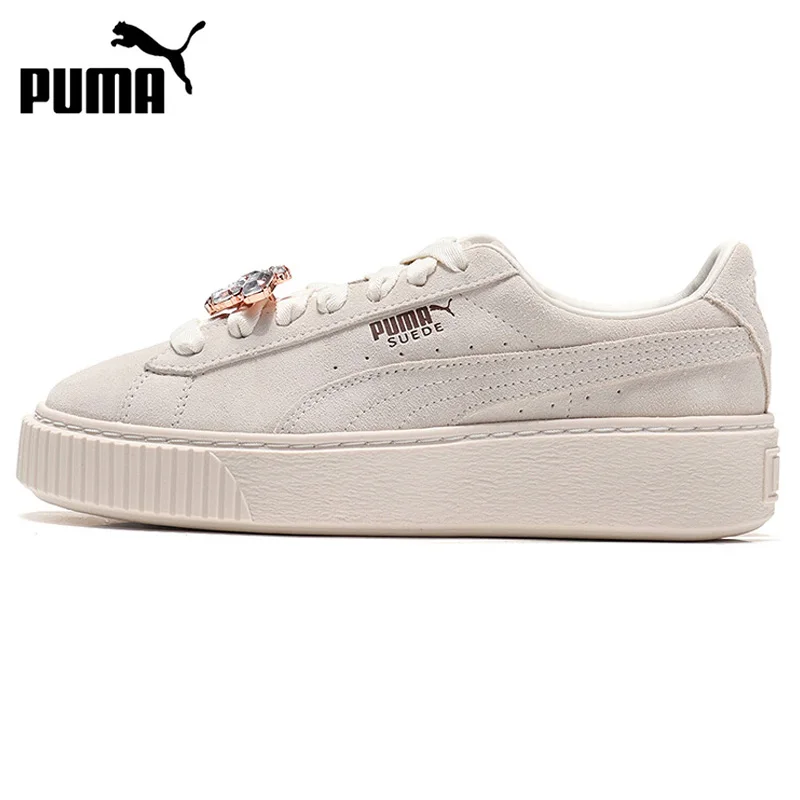Original New Arrival PUMA Suede Platform Gem Wns Women's Skateboarding Shoes Sneakers | Спорт и развлечения