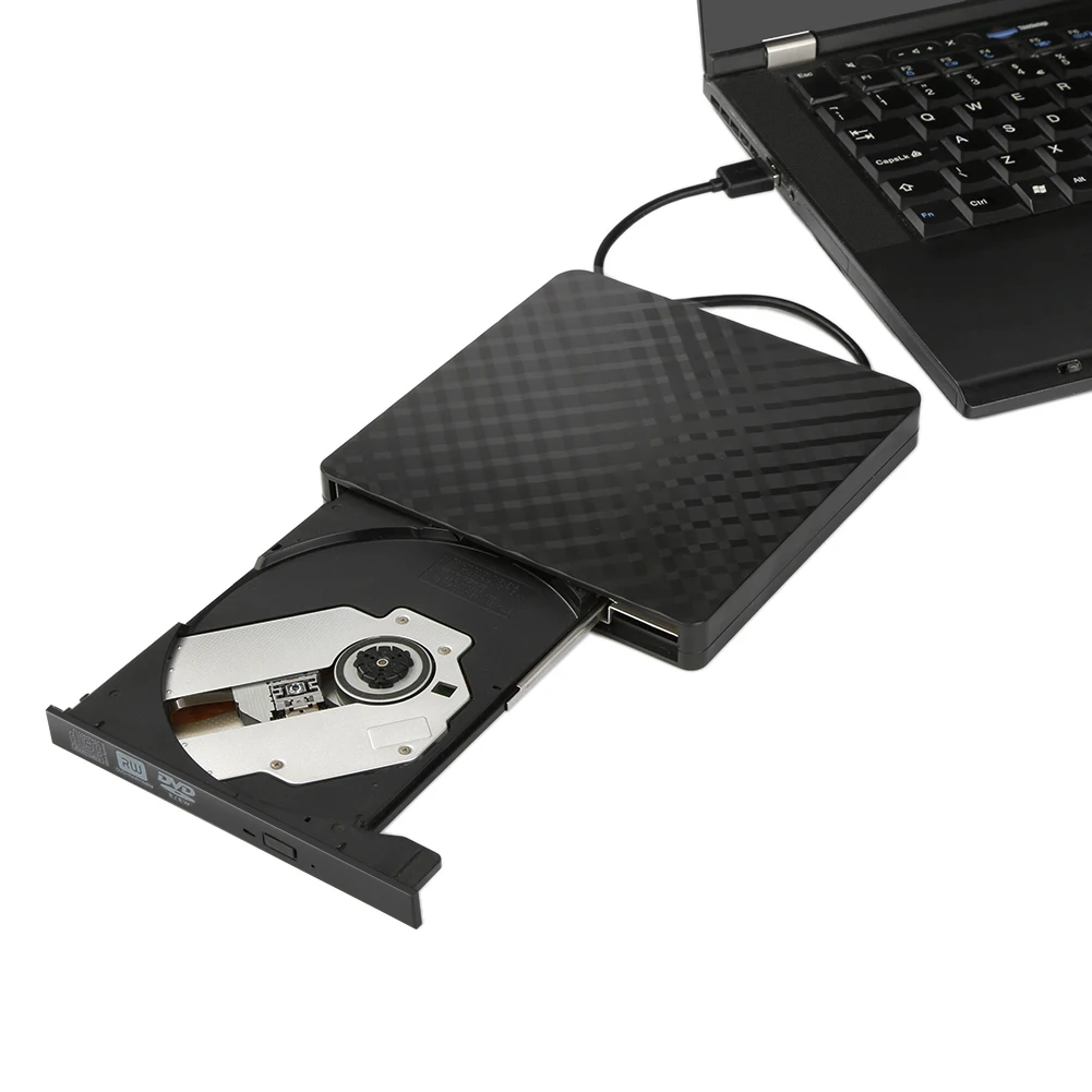 Внешний SATA USB 3,0 CD DVD RW привод писатель горелки ридер для Windows Mac