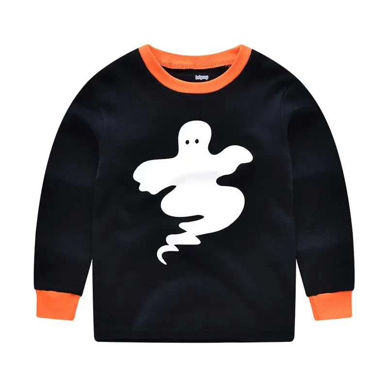 Детские костюмы унисекс с принтом призраков на Хэллоуин креативные для дома