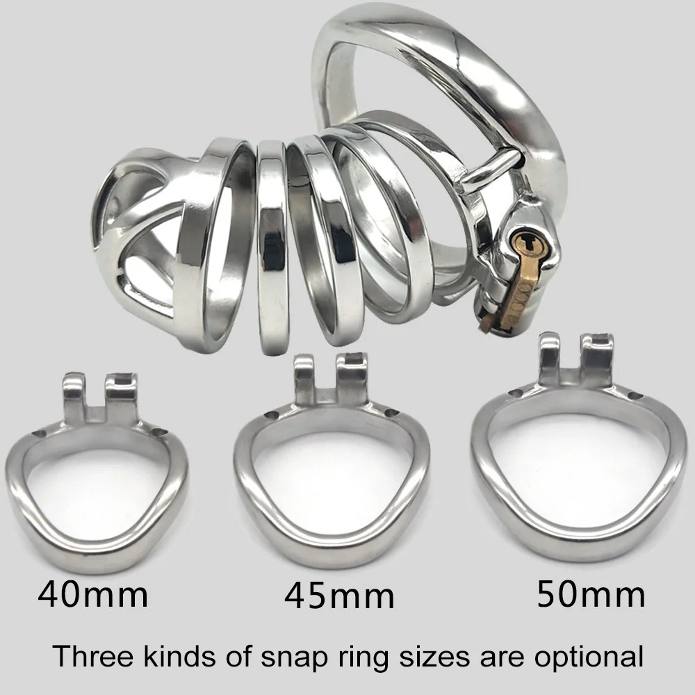 Мужской замок верности клетка для петуха из нержавеющей стали кольцо взрослых