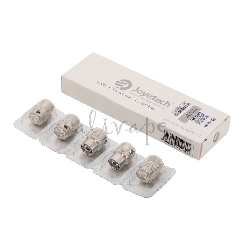 5 шт./лот Оригинал Joyetech LVC Clapton 1.5ohm MTL Головка Катушки для Cubis Pro атомайзер eGo Aio Tank |