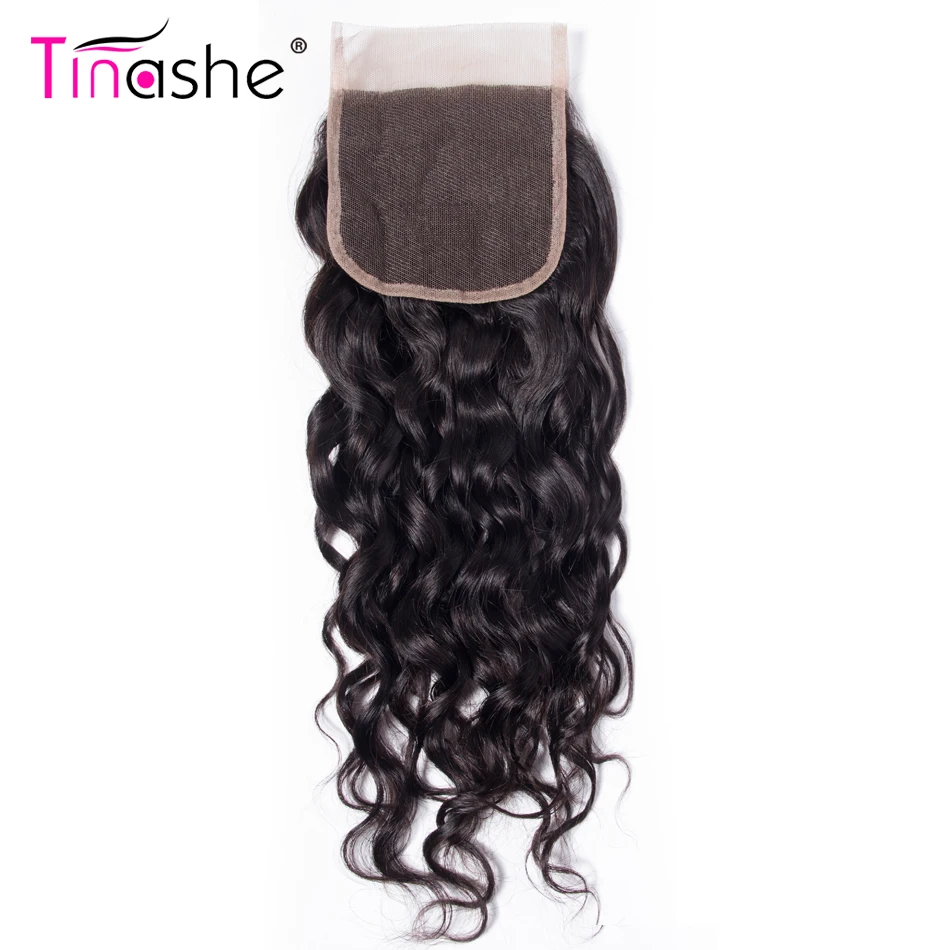 Волосы Tinashe бразильские волнистые прозрачные с кружевной застежкой естественный