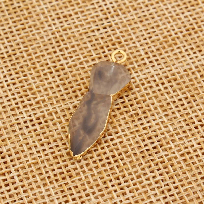 2 шт Шарм Для женщин Цепочки и ожерелья кулон смолы камень Подвески Diy ювелирных