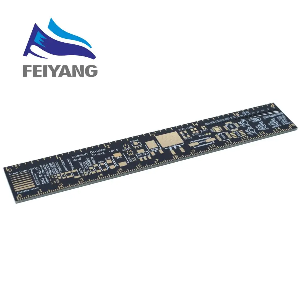 Линейка PCB v2 - 6 для электронных инженеров упаковочные блоки ПП 10 шт. | Обустройство