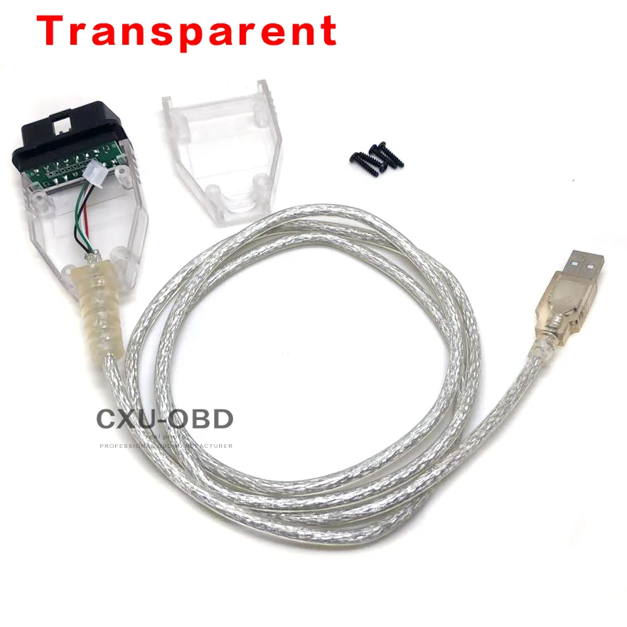 16 контактный разъем OBD2 штекер J1962m с корпусом и USB кабелем бесплатная