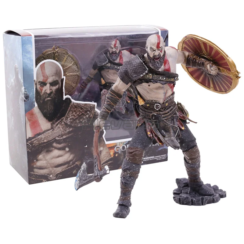 NECA God of War Kratos& Atreus конечная Фигурка Набор Коллекционная ПВХ модель игрушки - Цвет: C box