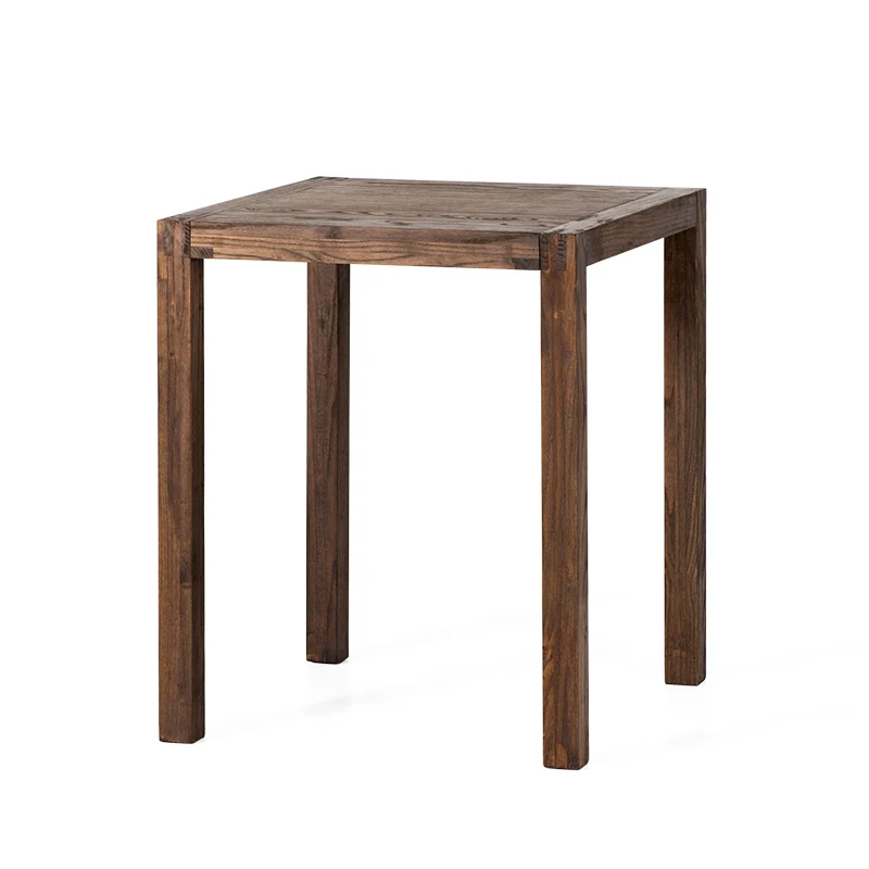 Мода 100% деревянный обеденный стол винтажный Американский мебель для гостиной