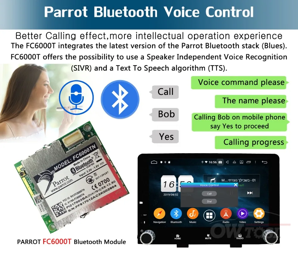 " ips 8 ядерный 4G+ 64G Android 9,0 автомобильный dvd-плеер для KIA RIO радио gps Навигация стерео Мультимедиа попугай BT CarPlay