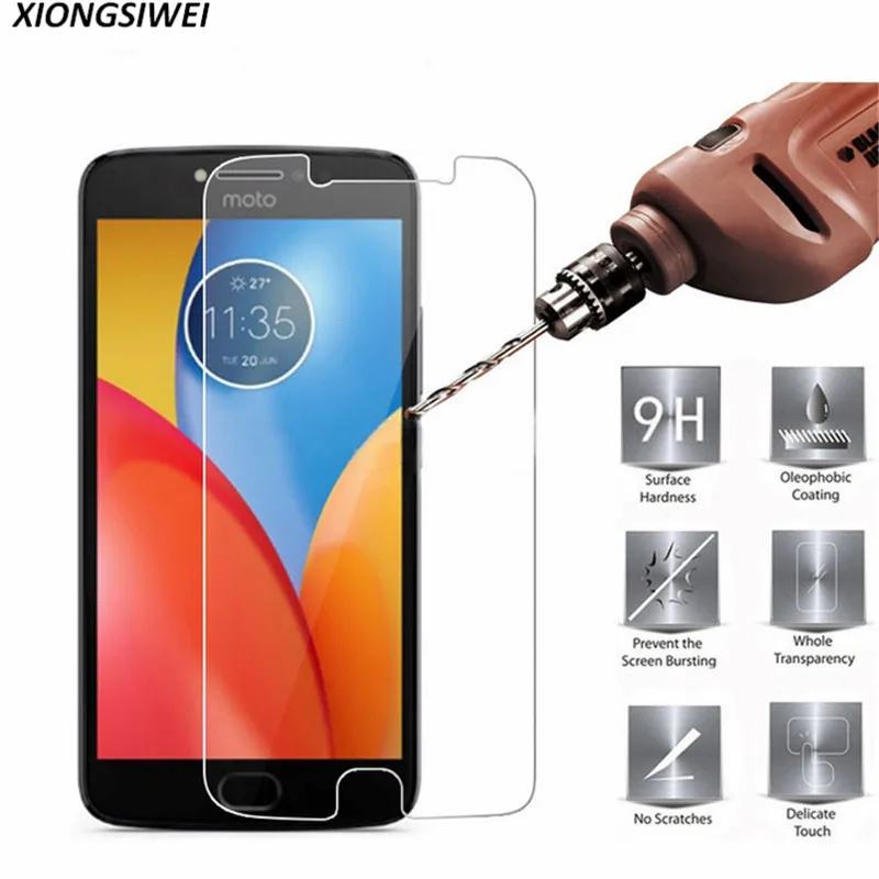 Закаленное стекло для Motorola MOTO E4 защита экрана Lenovo XT1762 E 4 е защитная