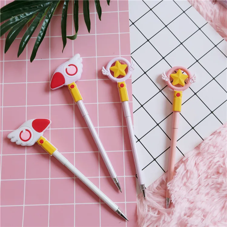 Cardcaptor card captor шариковая ручка Sakura волшебная палочка для запечатывания реквизит