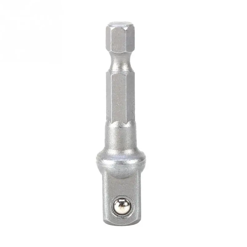 

1/4" Hex Shank Drill 3/8" Drive Socket Adapter Ball Bearing Tool Accessory