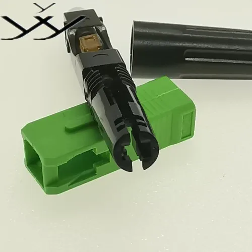 GX 100 шт. встроенный волоконно оптический Быстрый разъем SC \ APC оптическое волокно