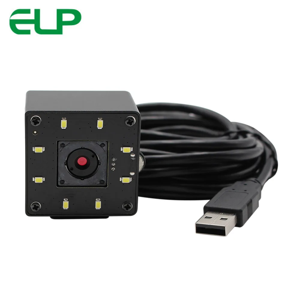 ELP 5MP Автофокус usb видеокамера ночного видения USB веб камера с белым светодиодный