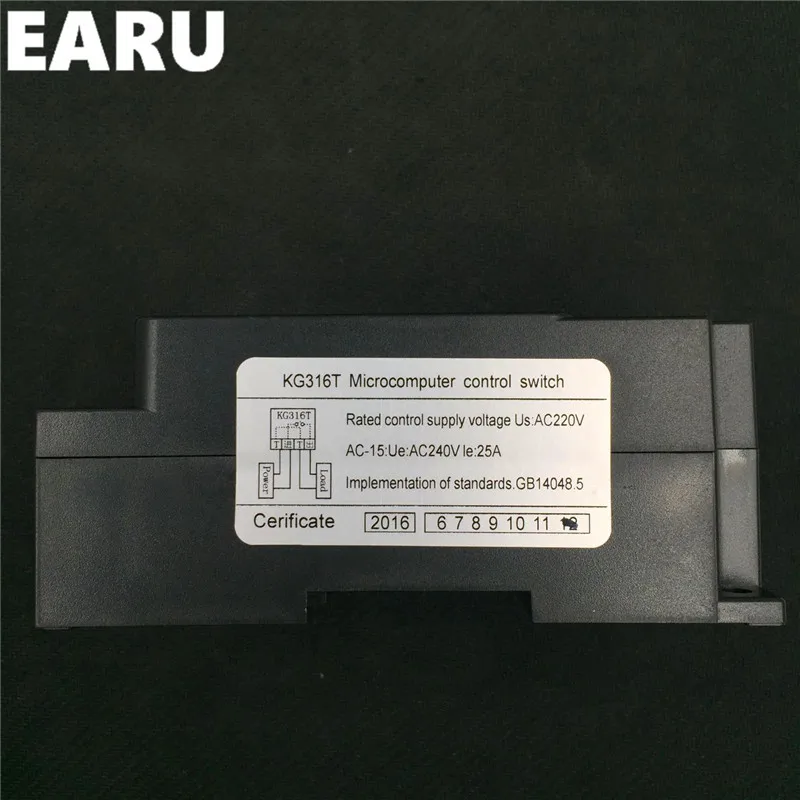 Фото Программируемый микрокомпьютер KG316T, 25 А, 220 В, 380 В №2