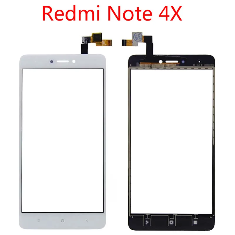 Сенсорный экран для Xiaomi Redmi 4 4X/Redmi note 4X Сенсорная панель дигитайзер ЖК-дисплей Переднее стекло запасные части для телефона