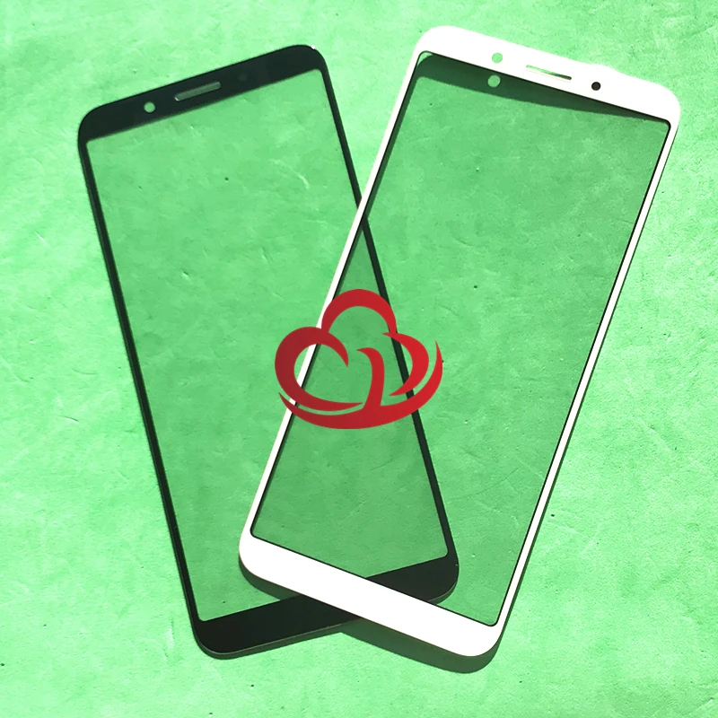 10 шт. Замена ЖК переднего сенсорного экрана Стекло Внешний объектив для OPPO