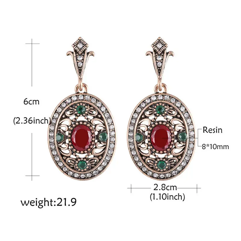 Женские винтажные Серьги Joyme Boho большие висячие серьги на клипсе золотого цвета с