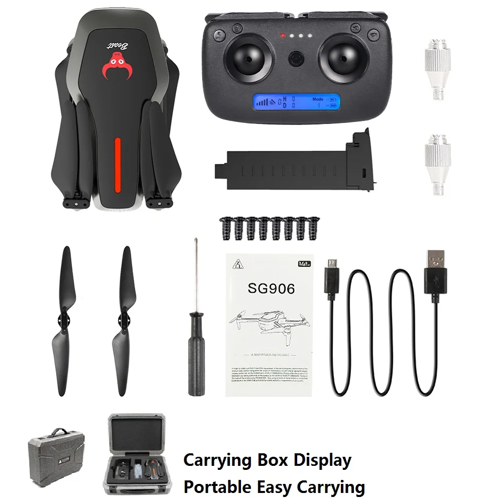 SG906 RC дроны GPS с камерой HD вертолет Профессиональный Гоночный FPV Квадрокоптер Дрон