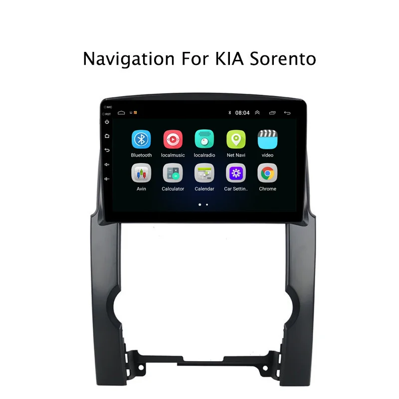 10 1 &quot2.5D ips Android 8 автомобиль DVD gps плеер для Kia Sorento 2009 2010 2011 2012 автомобилей Радио