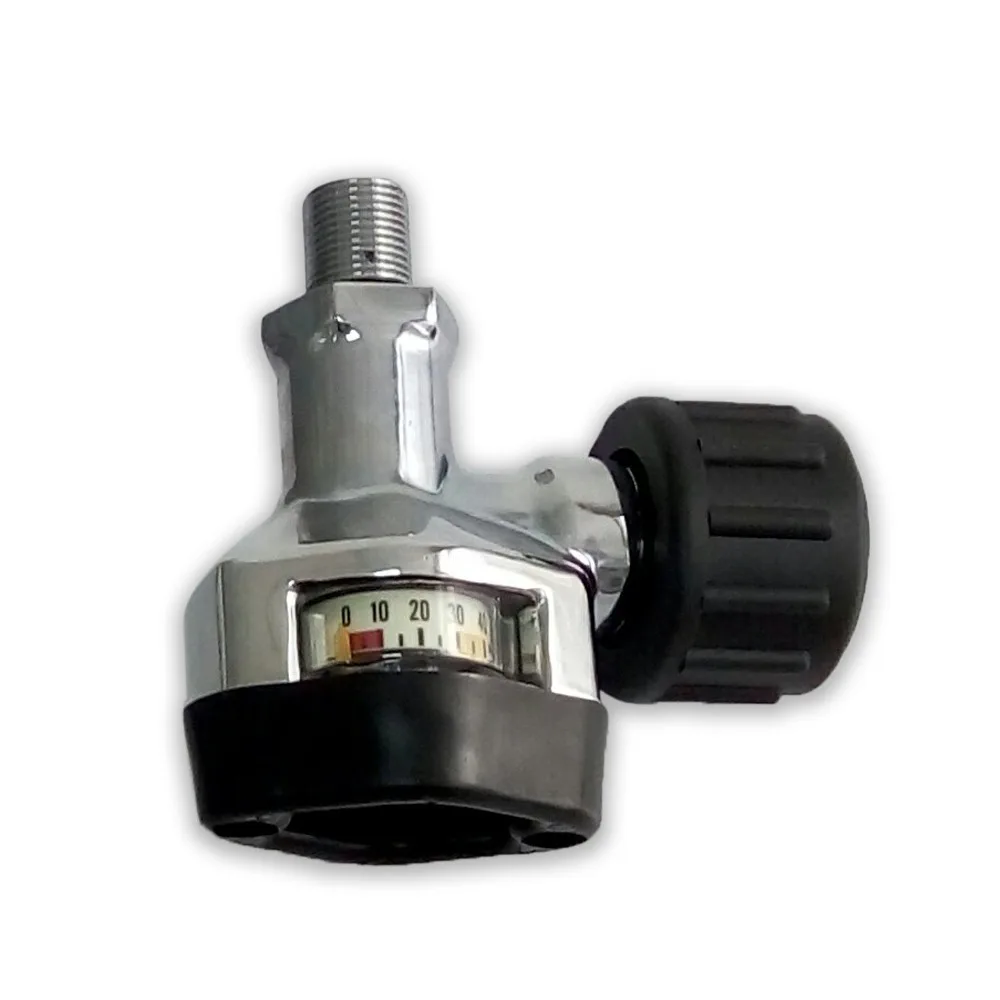AC921 4500psi pcp acecare pcp воздушный бак клапан высокого давления пневматический клапан манометр 300 бар Воздушный бак компрессор клапан pcp
